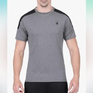 Spyder Active‎ Men's PROWEB Moisture Wicking Stretch Short Sleeve T-Shirt Large